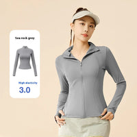 Women’s Slim Fit UV Protection Jacket – Stand Collar, Lightweight & Breathable Sun Shield