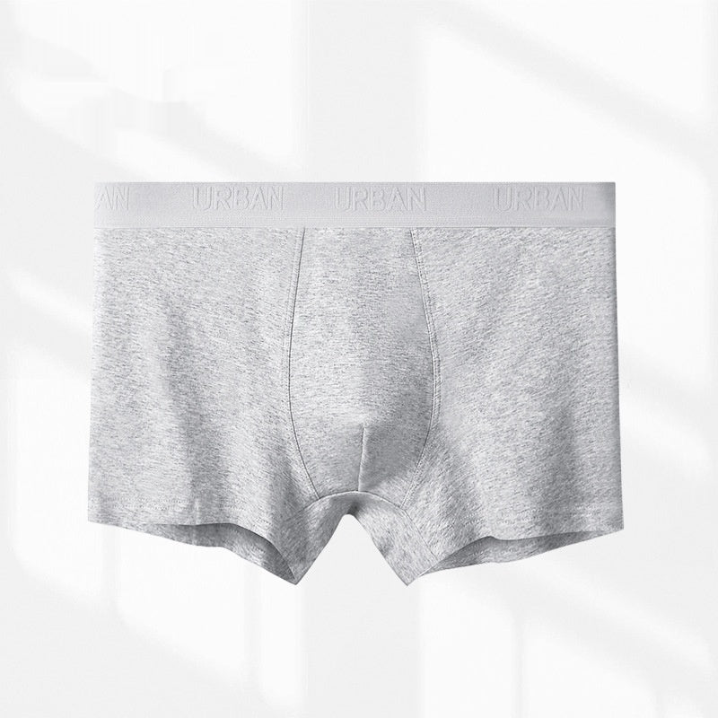 Men’s Antibacterial Breathable Cotton Boxer Briefs