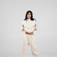 Embroidered Sweatpants – Cozy Fall Lounge Suit