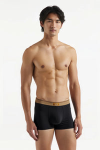 Men’s Cotton Antibacterial 4" Boxers Briefs (4-Pack)