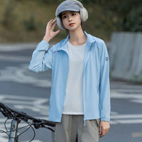 Women’s Ice Silk UV Protection Jacket – Lightweight, Stretchy, Sun-Proof Outer Layer