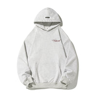 Retro Heavyweight Hoodie – Embroidered Lettering