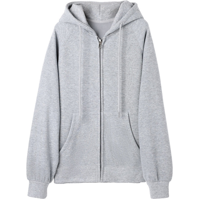 Women’s Zip Oversized Hooded Sweater