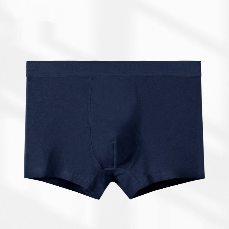 Men’s Antibacterial Breathable Cotton Boxer Briefs