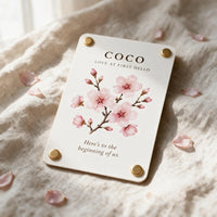 Cherry Blossom Pet Celebration Shadow Box